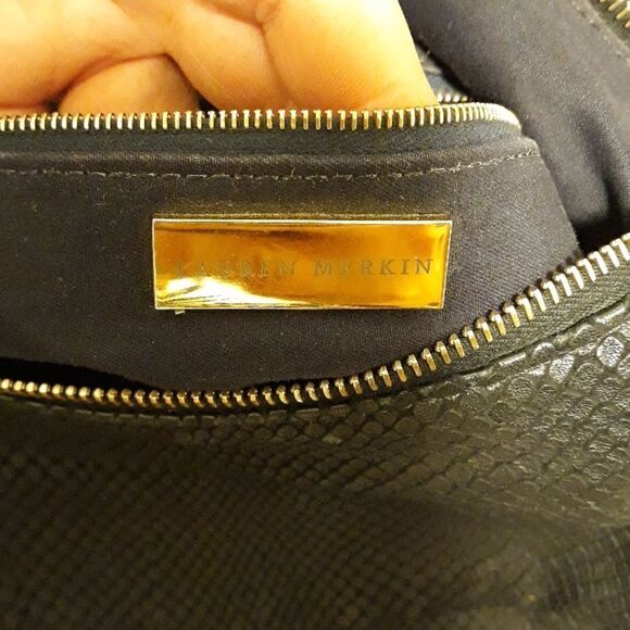 COPY - Lauren Merkin black leather hobo bag - Picture 8 of 8